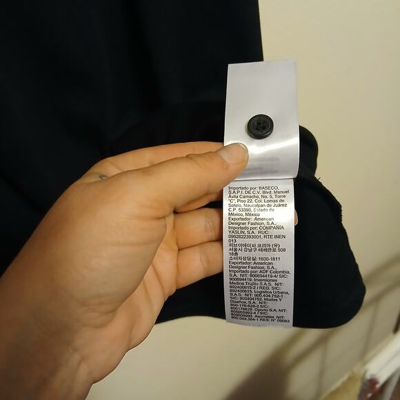 Mens Calvin Klein Liquid Touch XL Black Collard Shirt - Picture 8 of 9